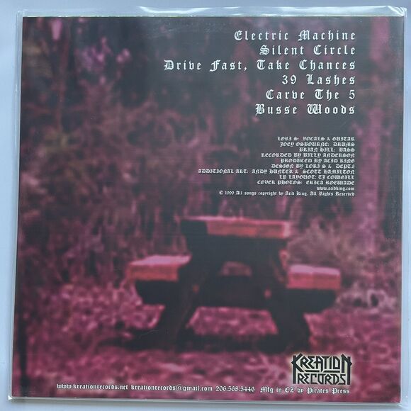 Acid King – Busse Woods – Limited Green, Black Vinyl, Reissue, 2024 Heavy Metal - Picture 3 of 4